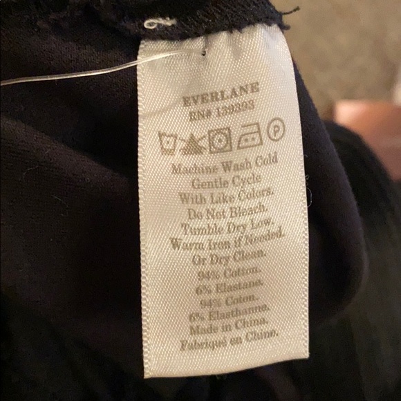 Everlane The Side-Zip Stretch Cotton Pant - Picture 7 of 7